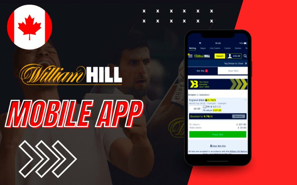William Hill apps android and ios