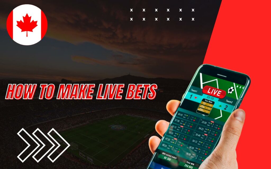 Live bets are bets on sporting events that have already started